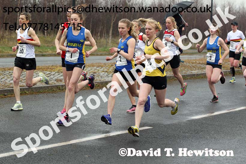 Womens relay, Elswick Harriers Relays, Newburn, Newcastle. Photo: David T. Hewitson/Sports for All Pics